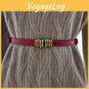 Leather Waist Belt For Summer Fashion Slim Genuine Leather With Buckle Gold