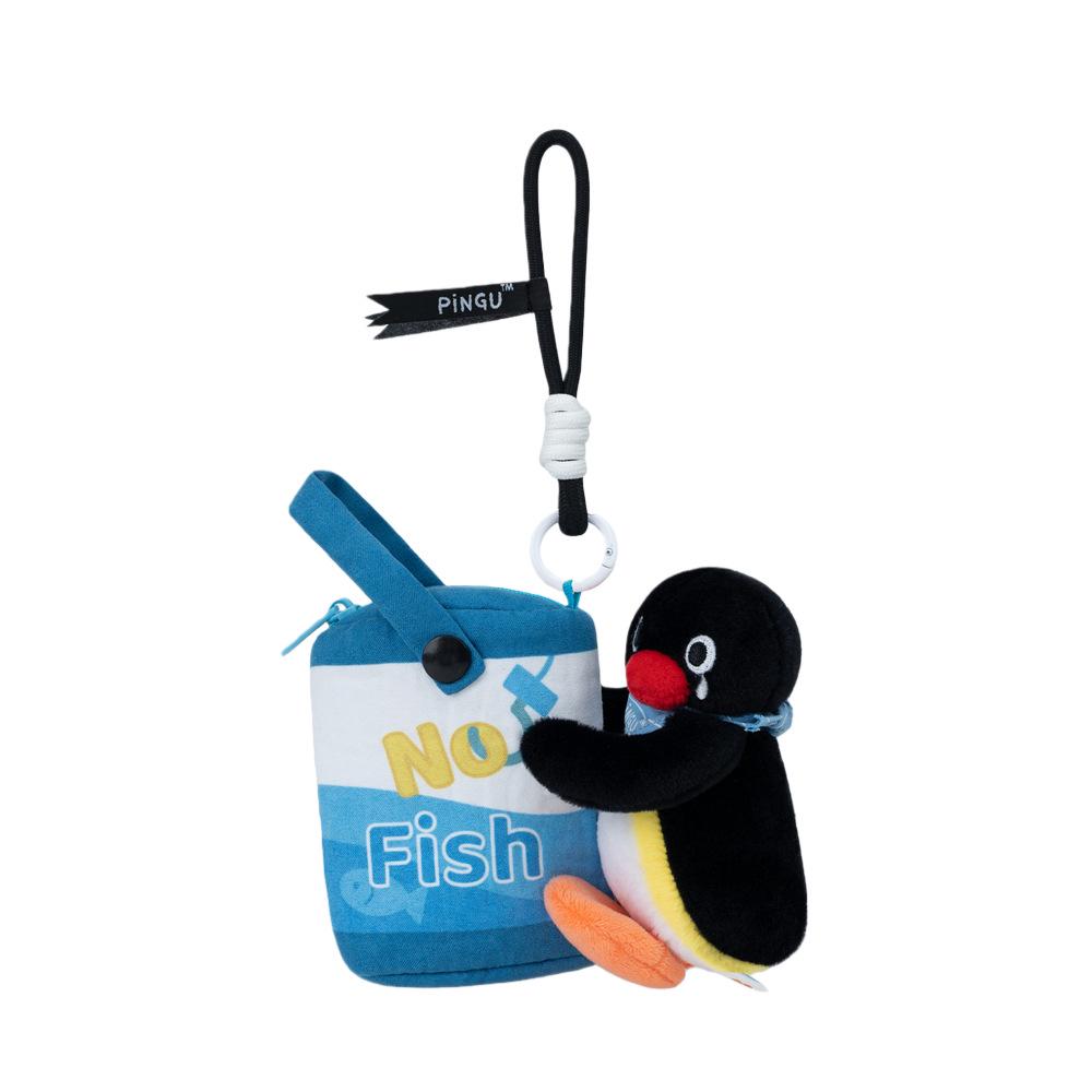 Originální přívěsek panenky Pingu - Roztomilý plyšový přívěsek Pinga na batoh
