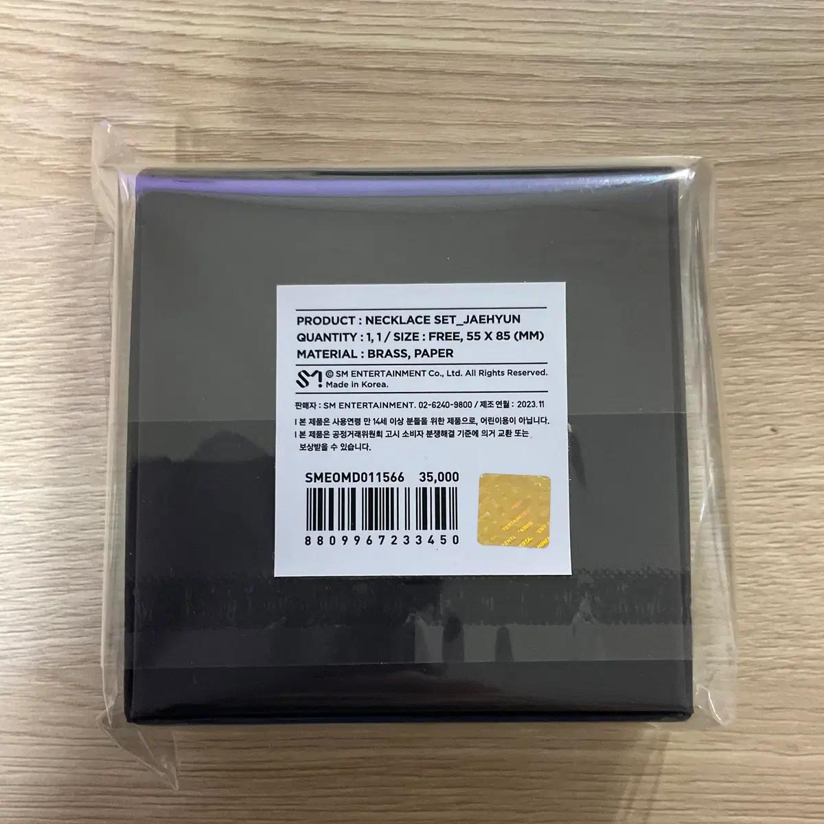 

NCT 127 Reproduction Fact Check Necklace Necklace Poka Photo Card Unopened