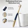 6pcs Soft Bristled Adult Toothbrush Wide Head Dense Silk Gentle on Gums Suitable for Men & Women Aesthetic Value