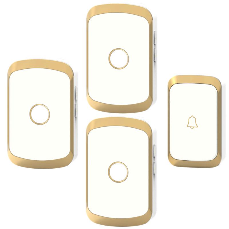 A20 Wireless Long-Range Doorbell: Multi-Receiver Indoor Alert System for Homes and Elderly Care