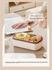Electric Heated Insulated Lunch Box for Office Workers – Steams Hot Rice and Dishes, Plug-in.