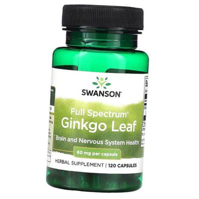 Ginkgo Biloba Extrakt, Vollspektrum Ginkgoblatt 60, 120 Kapseln (71280158)
