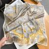 100% Real Silk Scarf New Natural Shawl Wraps Women Ladies Fashion Scarves Foulard Bandana Square Headband Hijab Poncho Pashmina