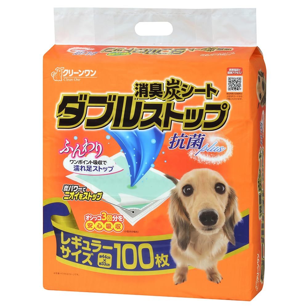 

Листы с дезодорирующим углем Clean One Double Stop Regular 100 листов