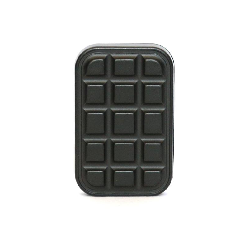 

Fidget Slider Chocolates Shape Magnetic Metal Fidget Toy EDC Fidget Toys for Adults ADHD Anxiety Stress Relief Toys чёрный