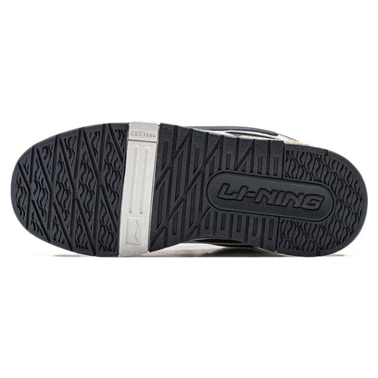 Li Ning Journey V2 Slip Resistant, Abrasion Resistant, Lightweight Low top Skateboard Shoes Women's Ecru AGCT138-4