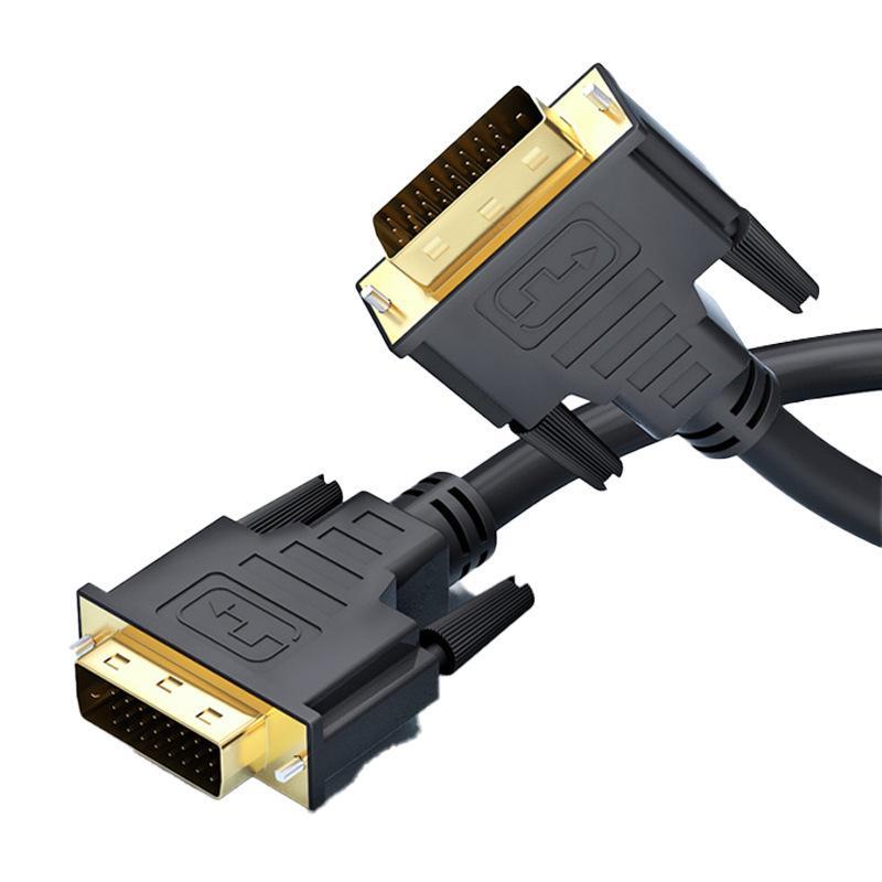 24+1 DVI Male-to-Male HD Video Cable for Computer, TV, Monitor, Projector