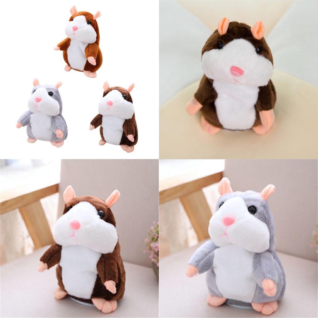 Cute Talking Hamster Pet Plush Toy Kids Sound Record Toy | 15/18cm