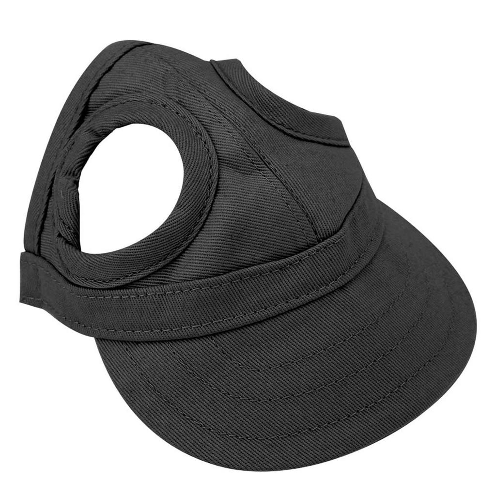 Pet Dog Cat Baseball Outdoor Sunbonnet Stripe Travel Sport Hat (Pink S)