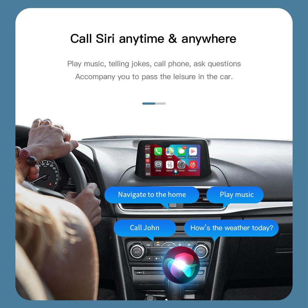 CarPlay und Android Auto USB Media Hub Nachrüstsatz, Unterstützung für Mazda 3/6/CX5/CX3/CX9/MX5 TK78-66-9U0C CarPlay Android Auto Hub