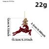 New Christmas Tree Red Flocking Ornaments and Bow Decorations