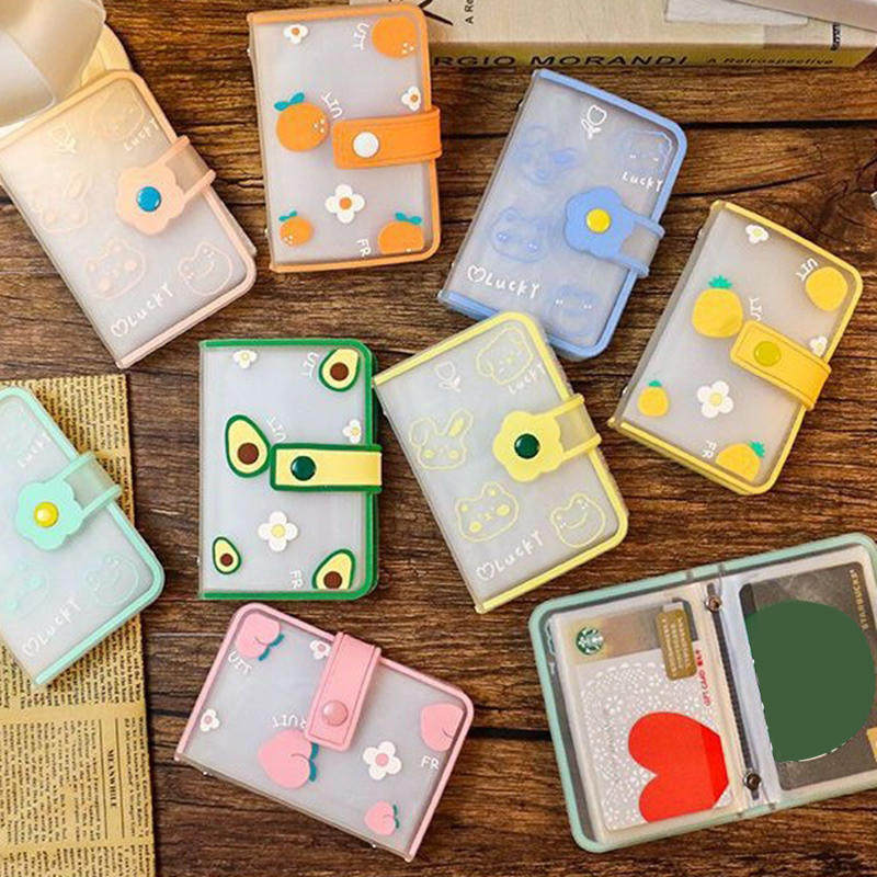 Cute Card Holder For Women Stylish Compact Lightweight Card Case Wallet Fashion Portable Mini Purse Organizer For Credit Cards ID Cash