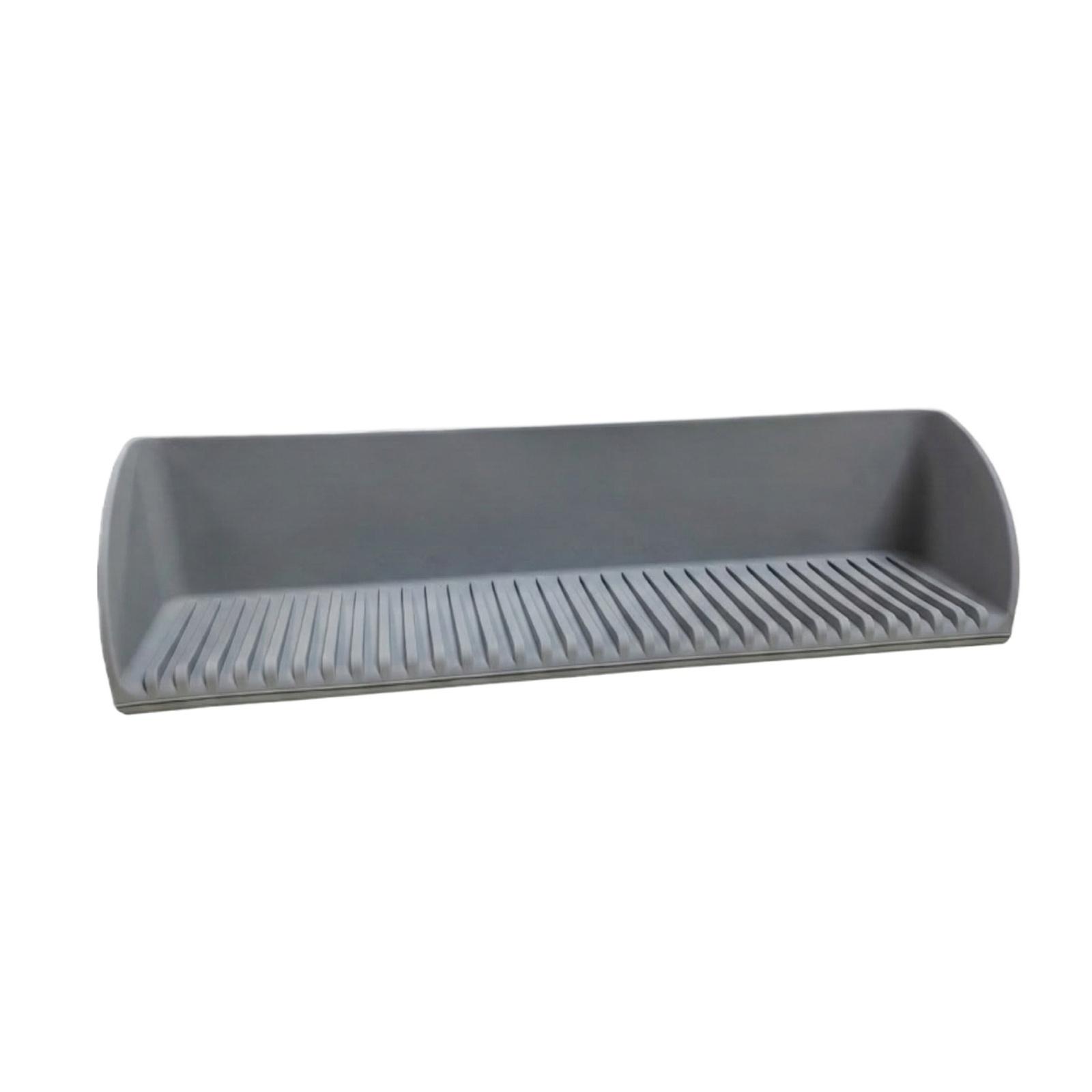 

Silicone Bathtub -Proof Toy Storage Rack, Bathroom Guard & Suction Cup Non- Toy Mat