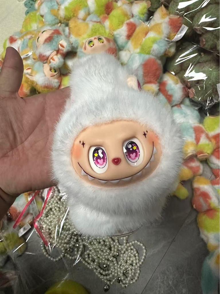 Labubu Fleece-Lined Windproof Children's Cartoon Earmuffs