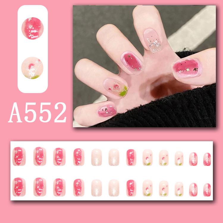 Summer Fresh French Line Cool Style Detachable Nail Art Tips