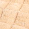 Männer Winter Herbst Mantel Dicker Plüsch Gepolstert Stehkragen Nackenschutz Warm Langarm Reine Farbe Plus Größe Weiche Einreiher Taschen Strickjacke