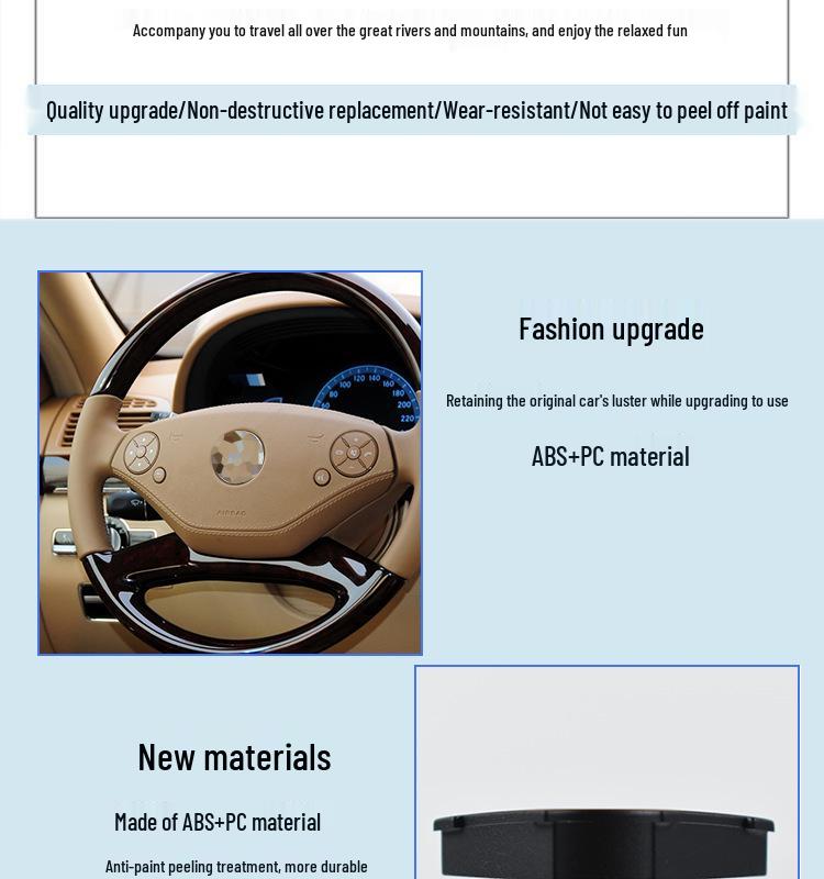 Compatibil Mercedes-Benz Clasa S W221 Volan Buton Comutator Multifuncțional Accesorii