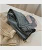 Women's Plus Size Fleece-Lined High Waist Blue Jeans - Winter Slimming Straight Leg Harem Pants