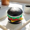 Reusable Rotating Desk Calendar Non-slip Bottom Fun Burger Table Ornament  Desk Decoration