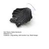 Betta Hammock Shell Betta Fish Bed with Suction Cup Plastic Conch Shell Fish