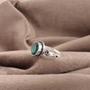 Green Emerald Gemstone Ring Jewelry, Handmade Gorgeous Silver Ring , 925 Sterling Silver Ring For Wedding Gift