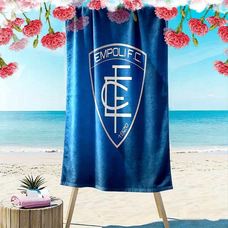 Empoli Logo Aufdruck Strandtuch, Großes Weiches Schnelltrocknendes Handtuch für Strand Camping Schwimmen