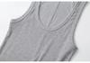 2024 European Women's Casual Fashion: French Style Versatile Ribbed Tank Top
