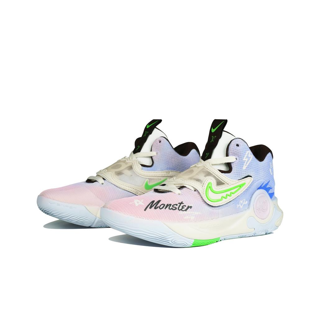 Nike KD Trey 5 X Cushioning Slip Resistant Abrasion Resistant Low top Basketball Shoes Men's Blue Purple DJ7554-014(Team-)