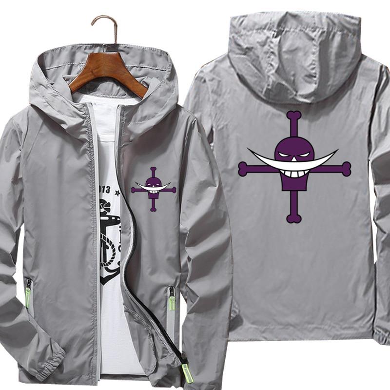 Pirate Anime Windproof and Sunscreen Thin Jacket Hooded Jacket