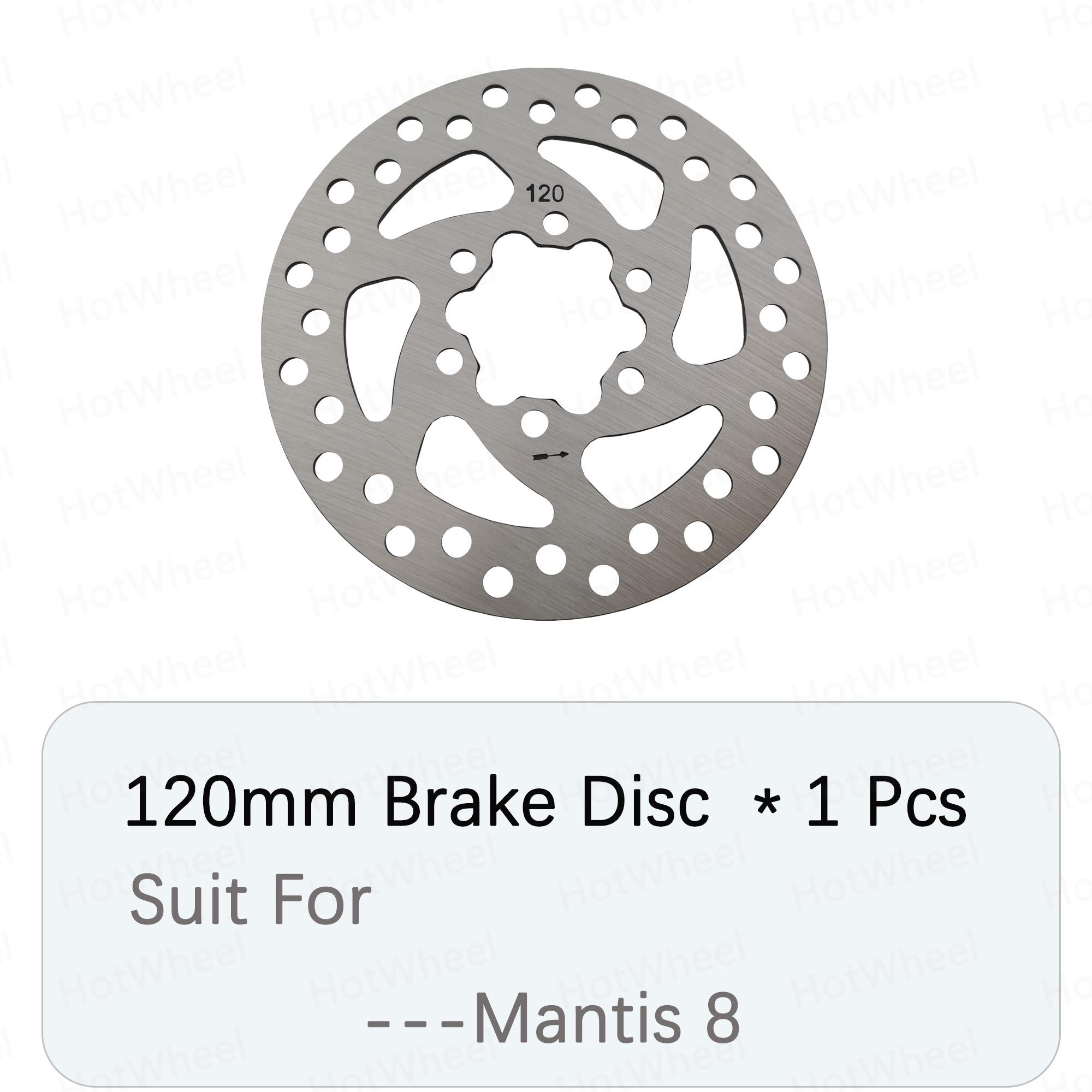Kaabo Brake Disc 120mm 140mm 145mm 160mm Disc Brake For Mantis8/10/X Mantis King GT Wolf Warrior X/GT Wolf King GTR Brake Disc 1 Pcs 120mm