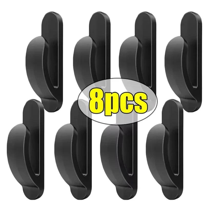 Mini Strong Sticky Universal Vehicle Hooks Self Adhesive Auto Interior Organizer Holder for Home Bathroom Car Accessories