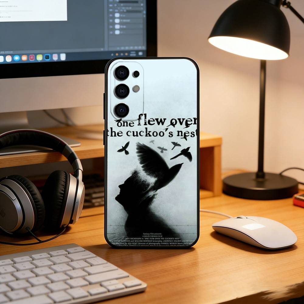 One Flew Over the Cuckoo's Nest Phone Case For Samsung S25,S24,S21,S22,S23,S30,Ultra,S20,Plus,Fe,Soft Silicone Black Cover