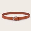 New Women's Belt Retro Hong Kong Style Simple and Versatile Daily Wear PU Belt Commuting Women's Belt