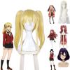 Kakegurui Jabami Yumeko Meari Kirari Yumemi Runa Lange Cosplay Party Haare Perücken in lebendigen Farben