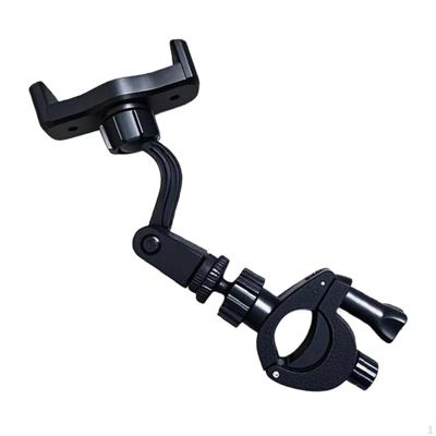 Music Lyre Phone Holder Clip Adjustable 5.8-8.5cm Clamp Trumpet Mount Stand for Sax