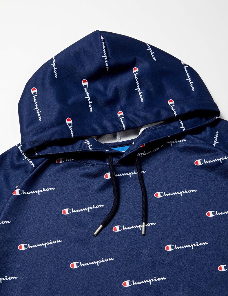 Champion Navy Hoodie Size L Size Men's C3-NS124, (Japan L)