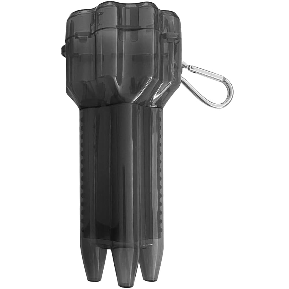 FUPUTWO dart case compact dart holder 3 darts plastic black