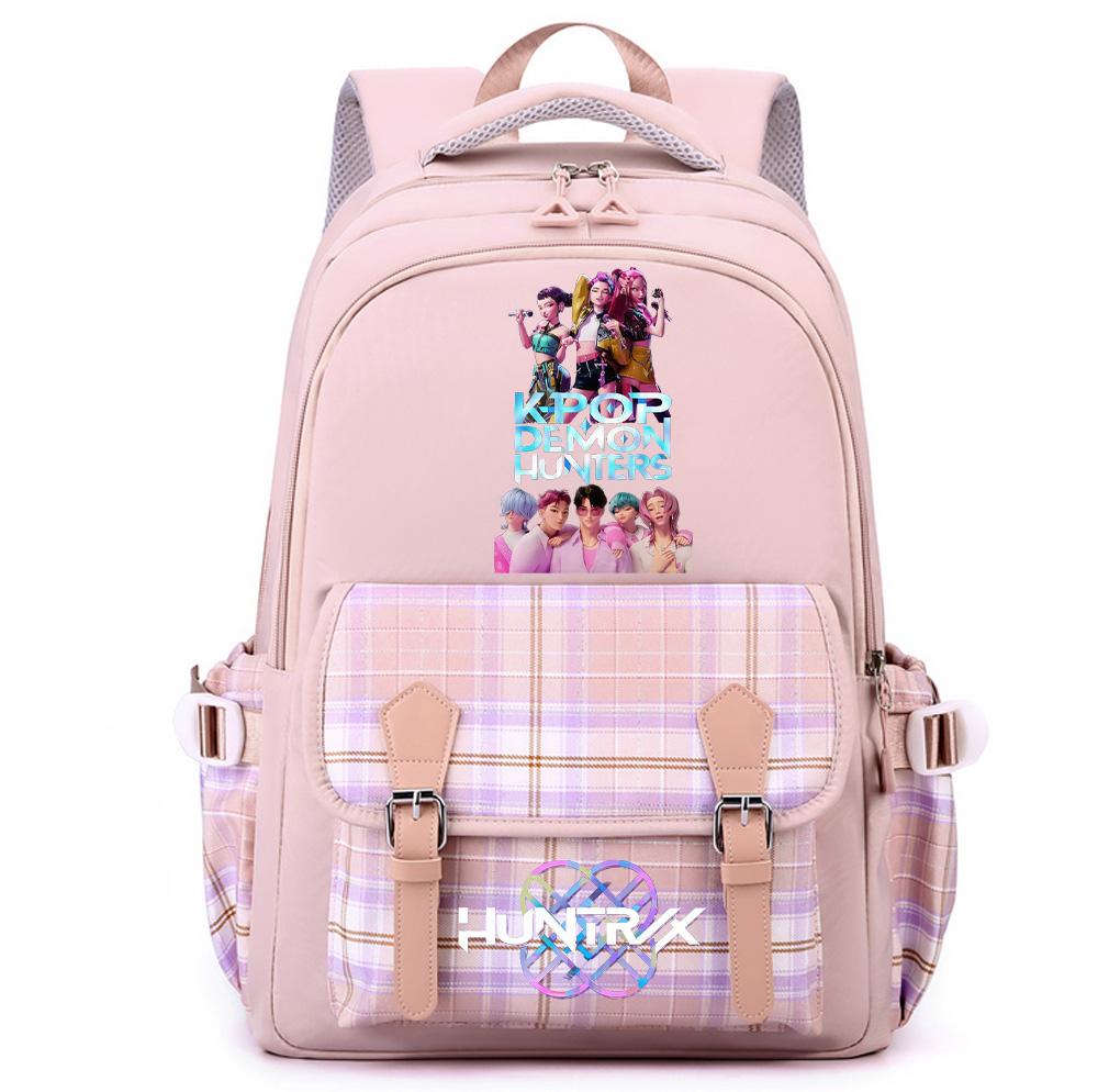 New Anime Cartoon K-Pop Printed Large Capacity Backpack for Teenger Student Girl Boy Schoolbag Bookbag Women Waterproof Travel Bag Mochila Kid Gift