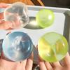 Squishy Plasticity Mochi Fidget Toys Transparency Coconut Oil Maltose Squeeze Toy Funny Anti-Stress Sensory Toy For Kids Adults