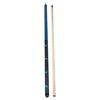 14mm Tip Billiard Ball Cue 2 Sections 12 Ash Wood Pool Cue Stick 1.43 Meter Total Length