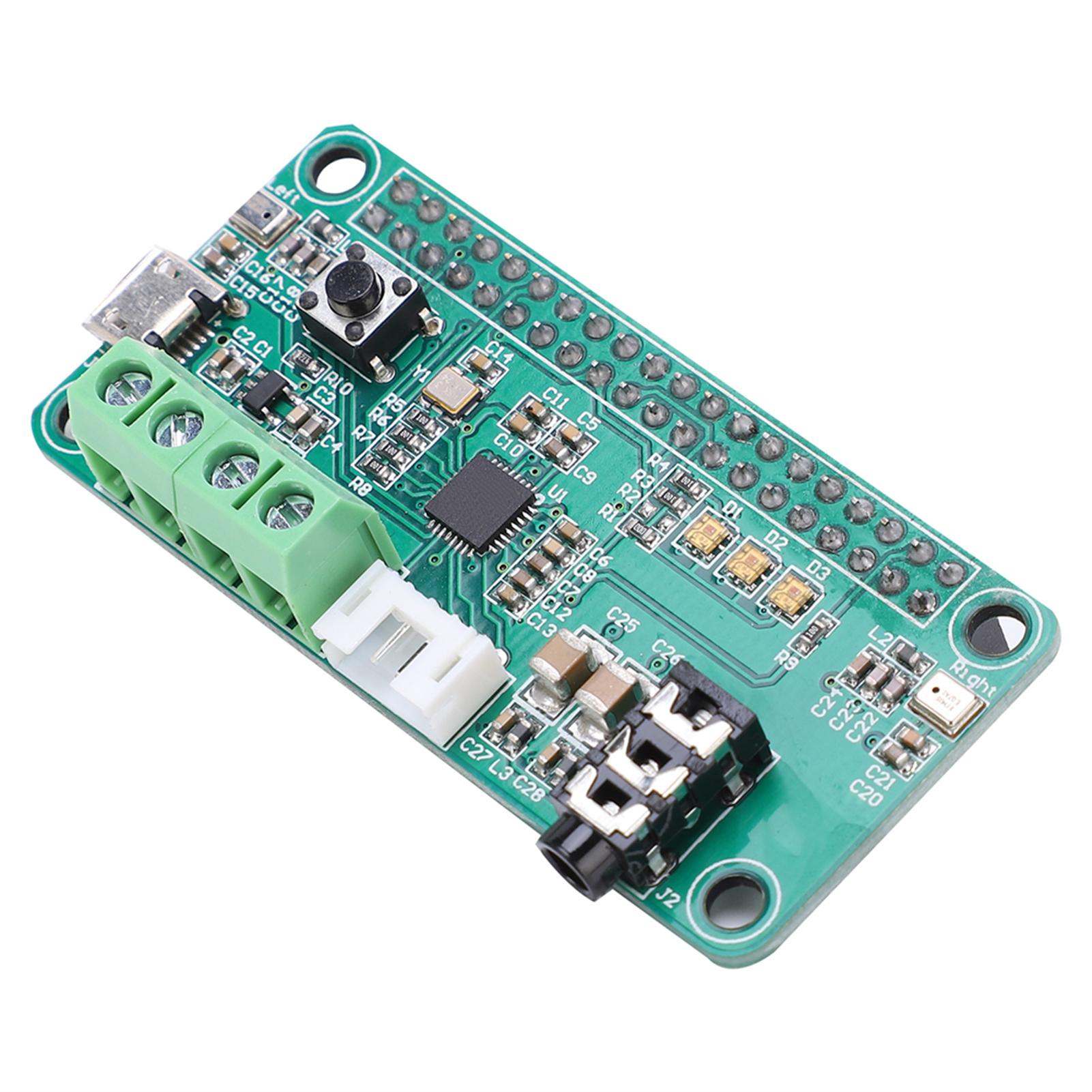 

Audio Decoding Module Dual Microphone Speech Recognition WM8960 for RASPBERRY PI ZERO DC5V