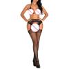 Fashion Women Hollow Out Sexy Lingerie Fishnet Dress Size Bodysuit