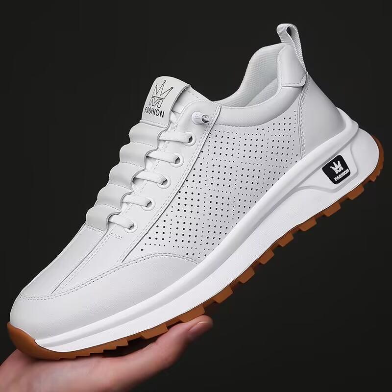 Men's Shoes 2026 New Spring And Autumn Season Breathable Versatile Casual Trendy Shoes Men's Work Lightweight Sports Board Shoes