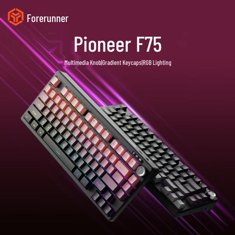 Pioneer F75 RGB Wired Mechanical Feel Keyboard