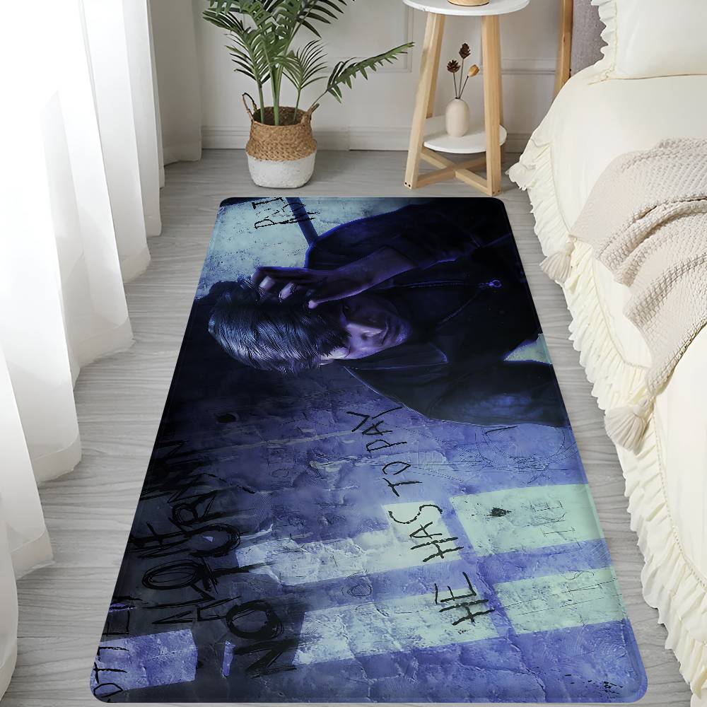 Horror Game S-Silent H-Hill Entrance Door Mat Nordic Style Bedroom Living Room Doormat Home Balcony Anti-Slip Modern Home Decor