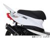 KITACO Rear Spoiler Offset Stay for Painted Jog-ZR, Steel/Black Finish, 650-0089990