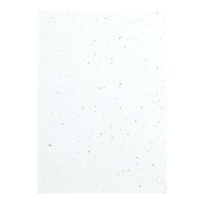 Kawasumi Washi A4 21 x Echizen Washi mit Gold und Silber 50 Blatt Papier, Größe, 29,7 cm, Sand, Weiß, Druckerkompatibel,