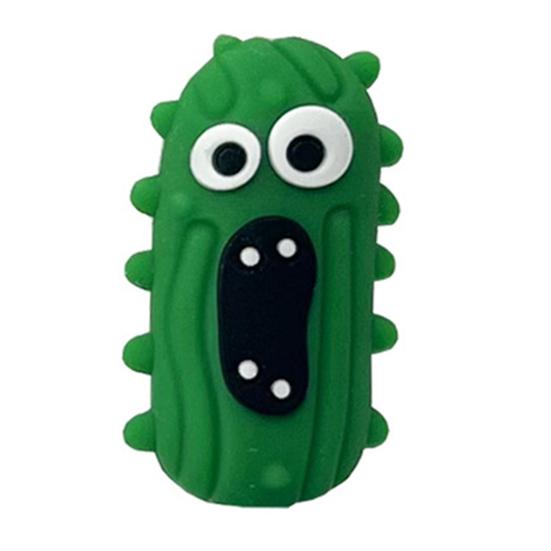 1/3/5Pcs Screaming Pickle Door Hinge Head Decorative Topper Magnetic Emotional Support Pickle Hinge Head Figurine Statue Home Ornament