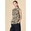 Bcbg Wild Print Blouse  B3m5b440 